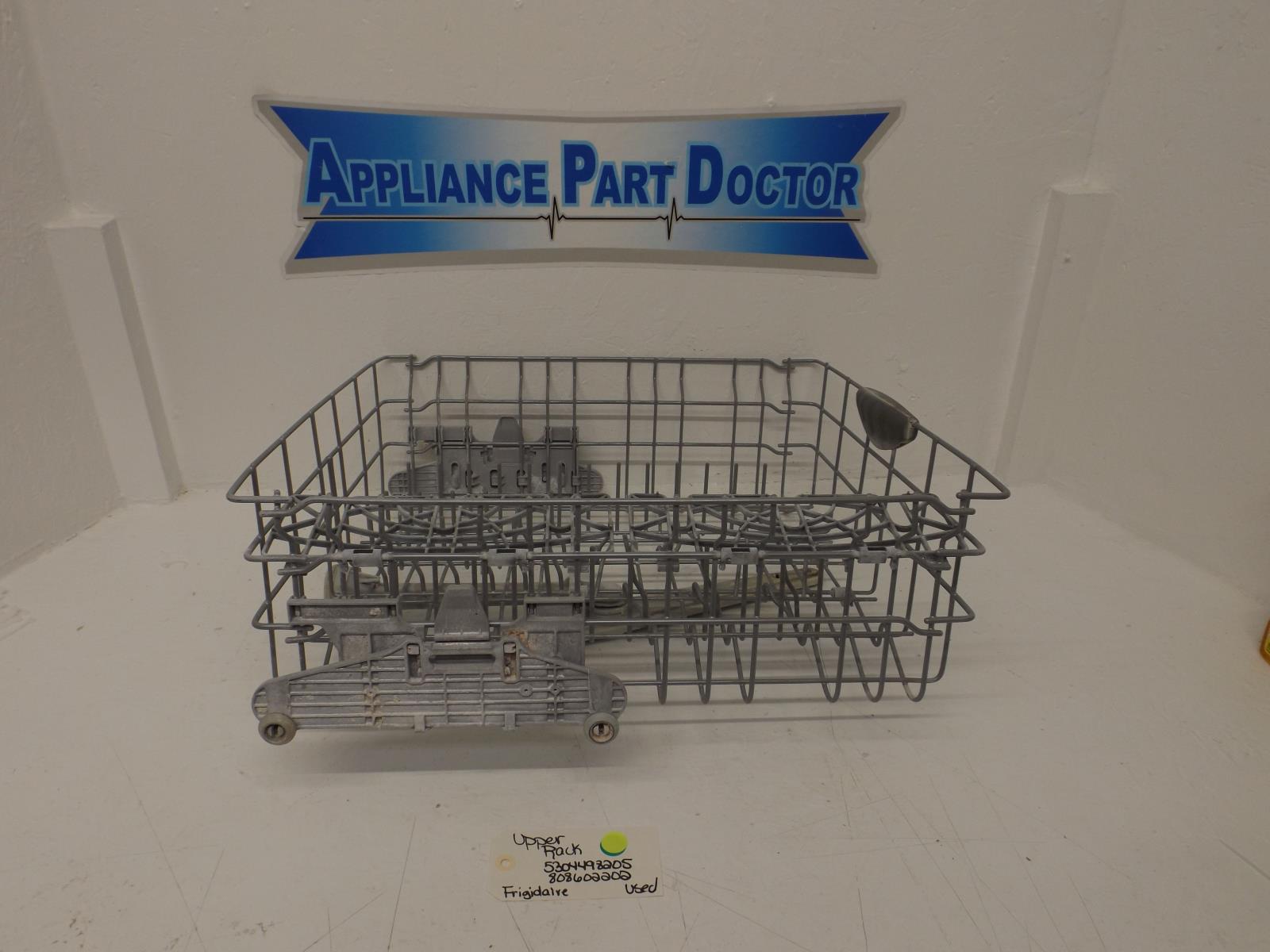 Frigidaire Dishwasher 5304498205 808602202 Upper Rack Used Frigidaire Dishwasher 5304498205 808602202 Upper Rack Used